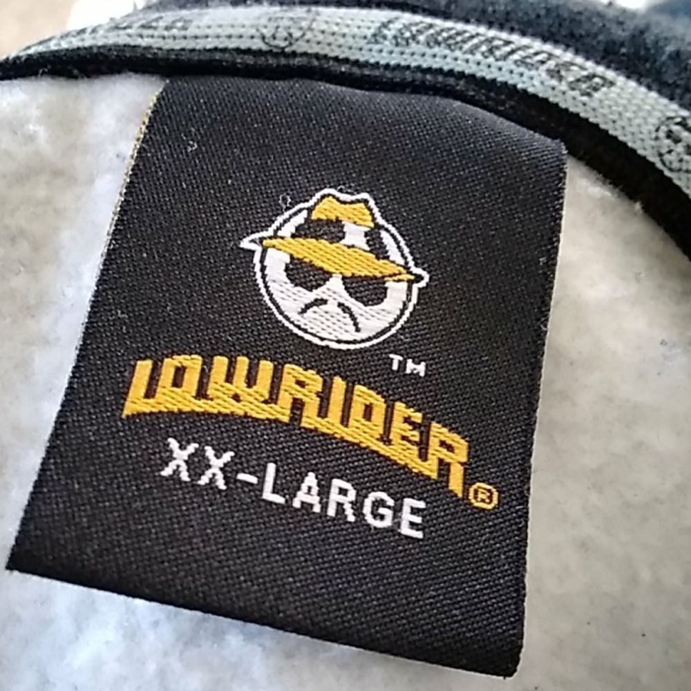 Vintage LOWRIDER MEN'S SWEATER (THE COLECCIÓN) LOGO HOODIE SIZE XXL